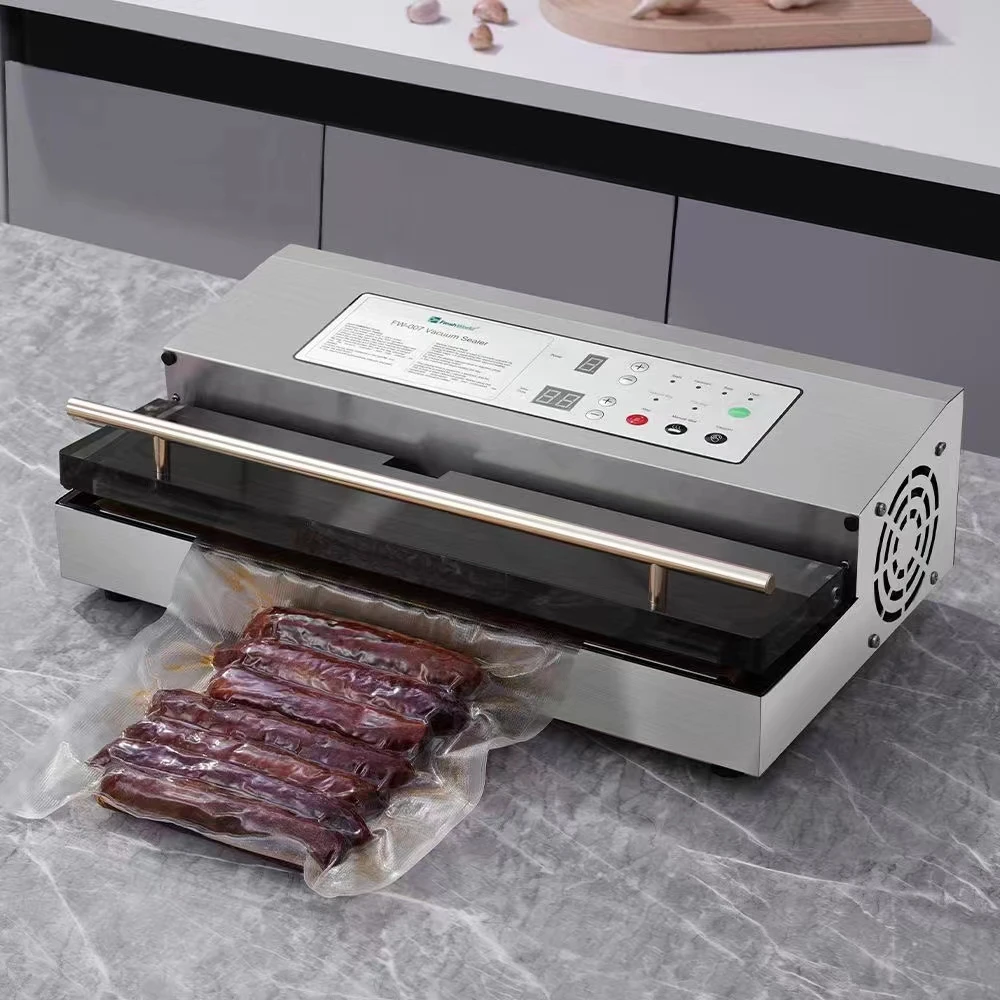TVS-5500 S/S Vacuum Sealer Model Cheap Stock Fresh Food Vacuum Sealers Keep Fresh Food Commercial Roll Portable Household
TVS-5500 S/S Vacuum Sealer Model Cheap Stock Fresh Food Vacuum Sealers Keep Fresh Food Commercial Roll Portable Household