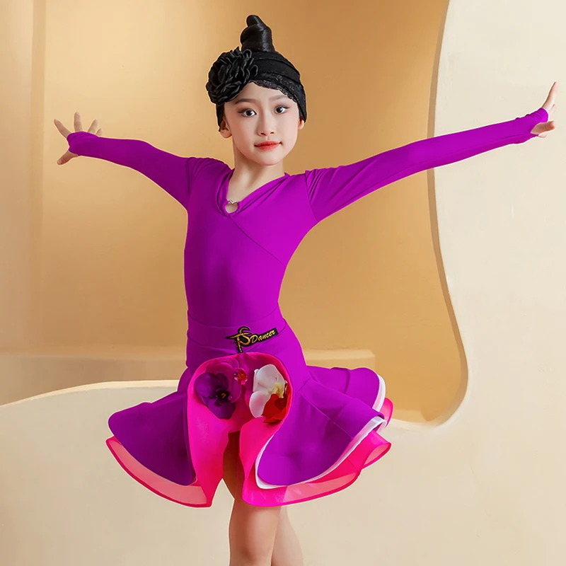Kids Performance Dancing Dress Children'S Ballroom Dance Competition Costume Girls National Standard Latin Dance Wear SL11101
Kids Performance Dancing Dress Children'S Ballroom Dance Competition Costume Girls National Standard Latin Dance Wear SL11101