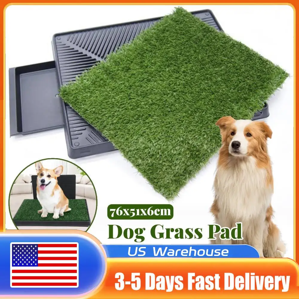 Туалет-подстилка для собак из искусственной травы, моющийся, 76x51x6 см, для дрессировки в помещении и на улице
Туалет-подстилка для собак из искусственной травы, моющийся, 76x51x6 см, для дрессировки в помещении и на улице