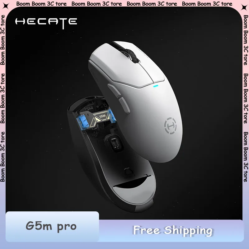 EDIFIER HECATE G5M Pro Game Mouse Tri Mode Wireless Bluetooth PAW3395 Ergonomics Low Latency Customized Gaming Laptops Mouse
EDIFIER HECATE G5M Pro Game Mouse Tri Mode Wireless Bluetooth PAW3395 Ergonomics Low Latency Customized Gaming Laptops Mouse