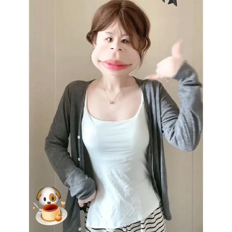 Вязаный открытый кардиган для женщин, летний, тонкий, с завязками, из полиэстера, легкий, с эффектом флиса
Вязаный открытый кардиган для женщин, летний, тонкий, с завязками, из полиэстера, легкий, с эффектом флиса