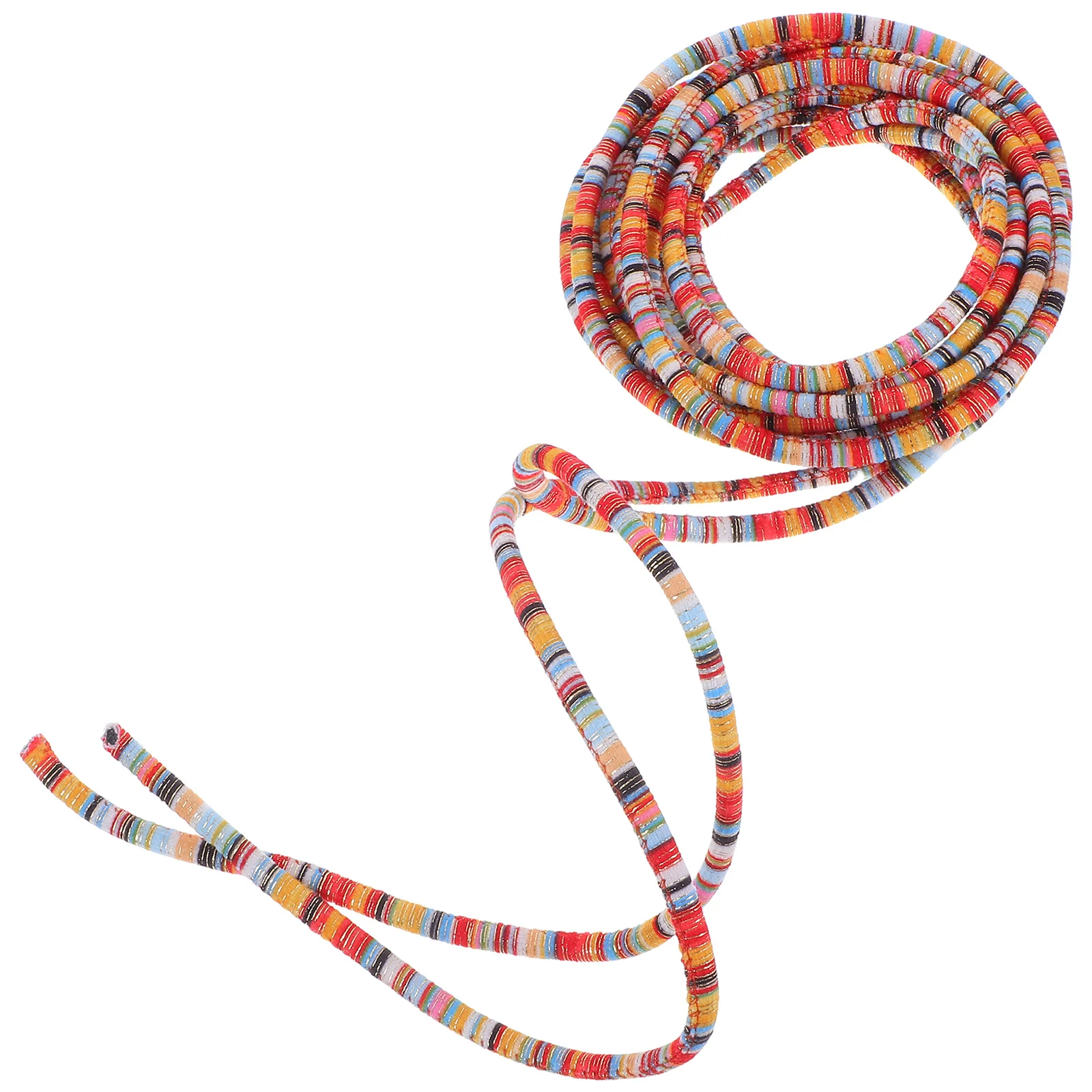 1 Roll Ethnic Style Fabric-Wrapped Rope Cord For Diy Jewelry Making Handmade Bracelets Necklaces Hair Accessories Craft Supply
1 Roll Ethnic Style Fabric-Wrapped Rope Cord For Diy Jewelry Making Handmade Bracelets Necklaces Hair Accessories Craft Supply