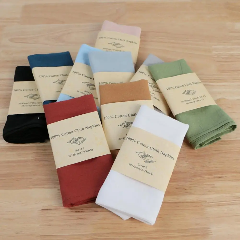 Elegant Cotton Napkins Rustic Dining Table Napkins High-quality Fabric Premium Hotel Napkins Dining Table Decoration Napkin
Elegant Cotton Napkins Rustic Dining Table Napkins High-quality Fabric Premium Hotel Napkins Dining Table Decoration Napkin