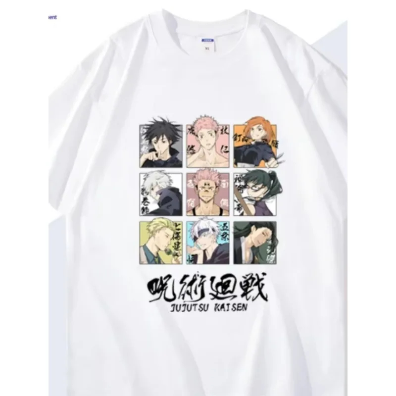 Футболка из чистого хлопка с анимацией 2021, возвращение в окружающую среду Wujou Wu Joint, летняя студенческая одежда с мультяшным принтом Tide
Футболка из чистого хлопка с анимацией 2021, возвращение в окружающую среду Wujou Wu Joint, летняя студенческая одежда с мультяшным принтом Tide