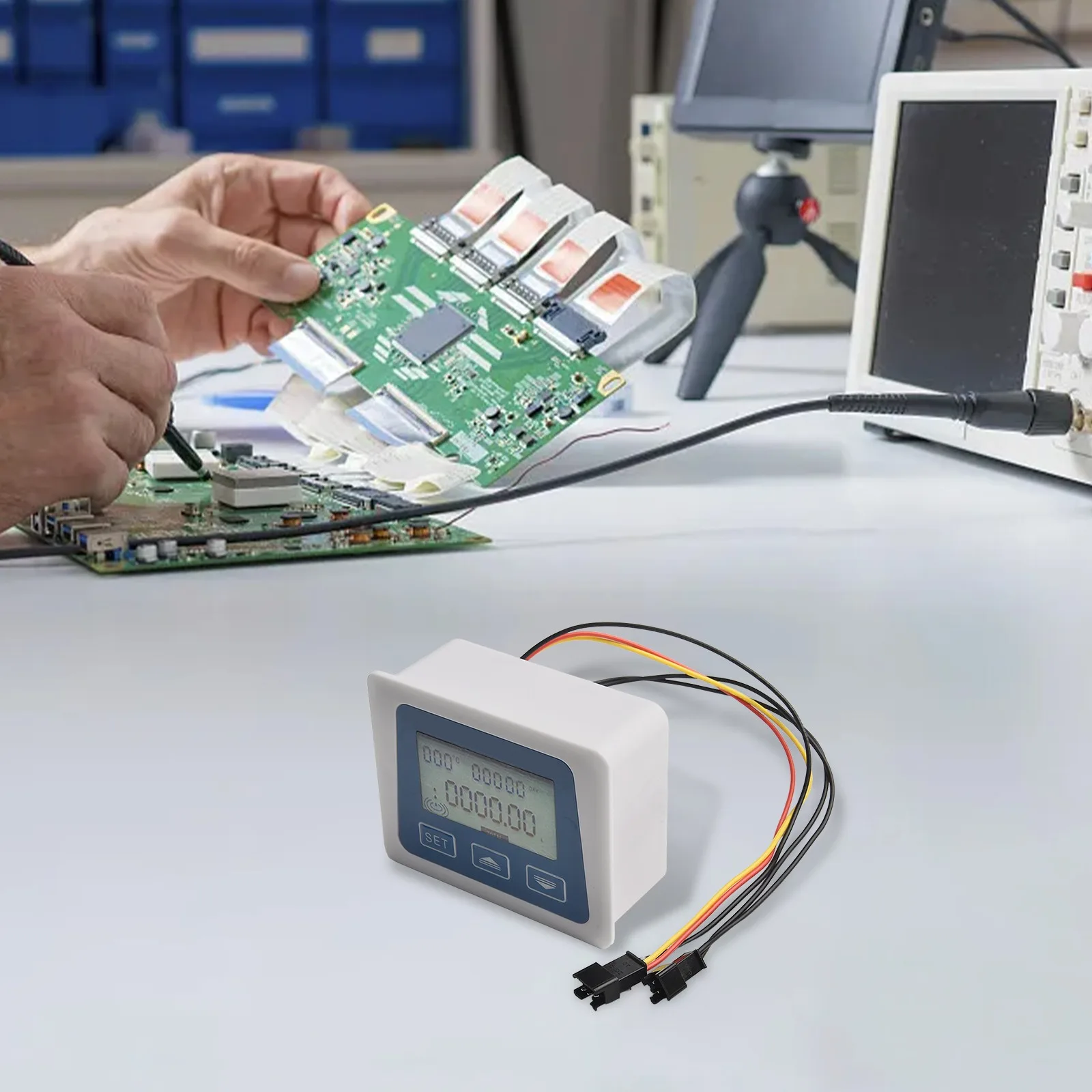 Считывание ЖК-дисплея на интеллектуальном цифровом счетчике, предназначенное для мониторинга уровня жидкости. Эффективно с использованием продвинутой технологией обнаружения.
Считывание ЖК-дисплея на интеллектуальном цифровом счетчике, предназначенное для мониторинга уровня жидкости. Эффективно с использованием продвинутой технологией обнаружения.