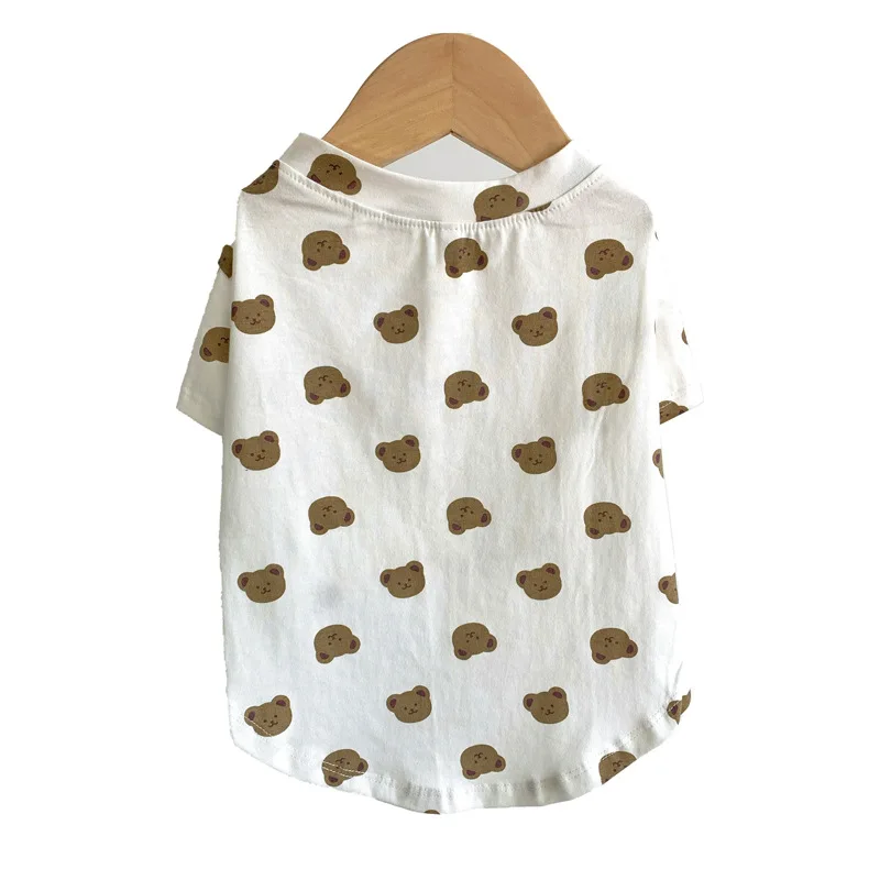 Summer Dog Clothes Cute Print Pet Clothing T-Shirts for Small and Medium Dogs Puppy Cat Accessories Cotton Vest Clothing
Summer Dog Clothes Cute Print Pet Clothing T-Shirts for Small and Medium Dogs Puppy Cat Accessories Cotton Vest Clothing