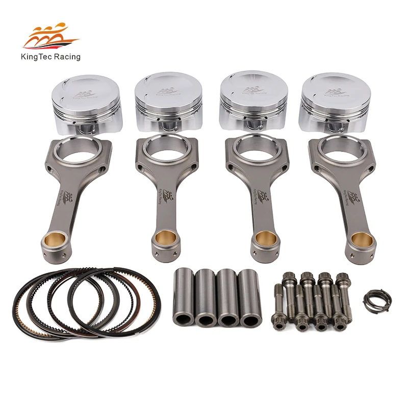 KTC Racing K14B Forged 4340 Steel Connecting Rod 4032 Aluminum Piston Kit for Suzuki Swift K14B with ARP 2000 Bolts
KTC Racing K14B Forged 4340 Steel Connecting Rod 4032 Aluminum Piston Kit for Suzuki Swift K14B with ARP 2000 Bolts