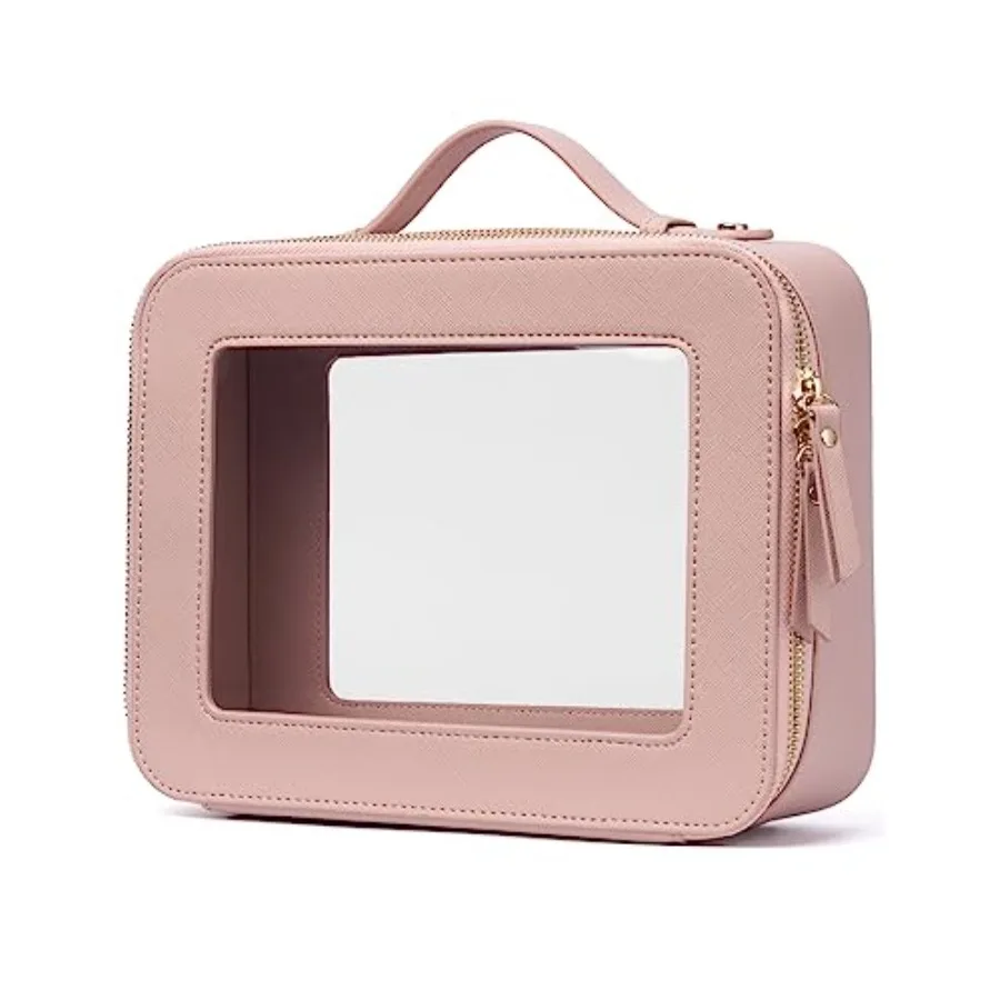 Clear Makeup Bag Travel Cosmetic Case Transparent Toiletry Bag with Zipper, Portable Make Up Organizer Traveling Compact Car Ba
Clear Makeup Bag Travel Cosmetic Case Transparent Toiletry Bag with Zipper, Portable Make Up Organizer Traveling Compact Car Ba