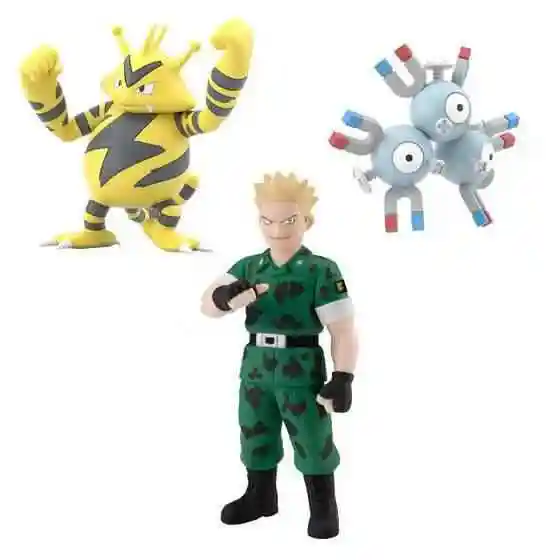 Bandai Original Shokugan POKEMON Scale World Kanto Region Lt. Surge Magneton Electabuzz Фигурка Модель Коллекция Игрушка в подарок
Bandai Original Shokugan POKEMON Scale World Kanto Region Lt. Surge Magneton Electabuzz Фигурка Модель Коллекция Игрушка в подарок
