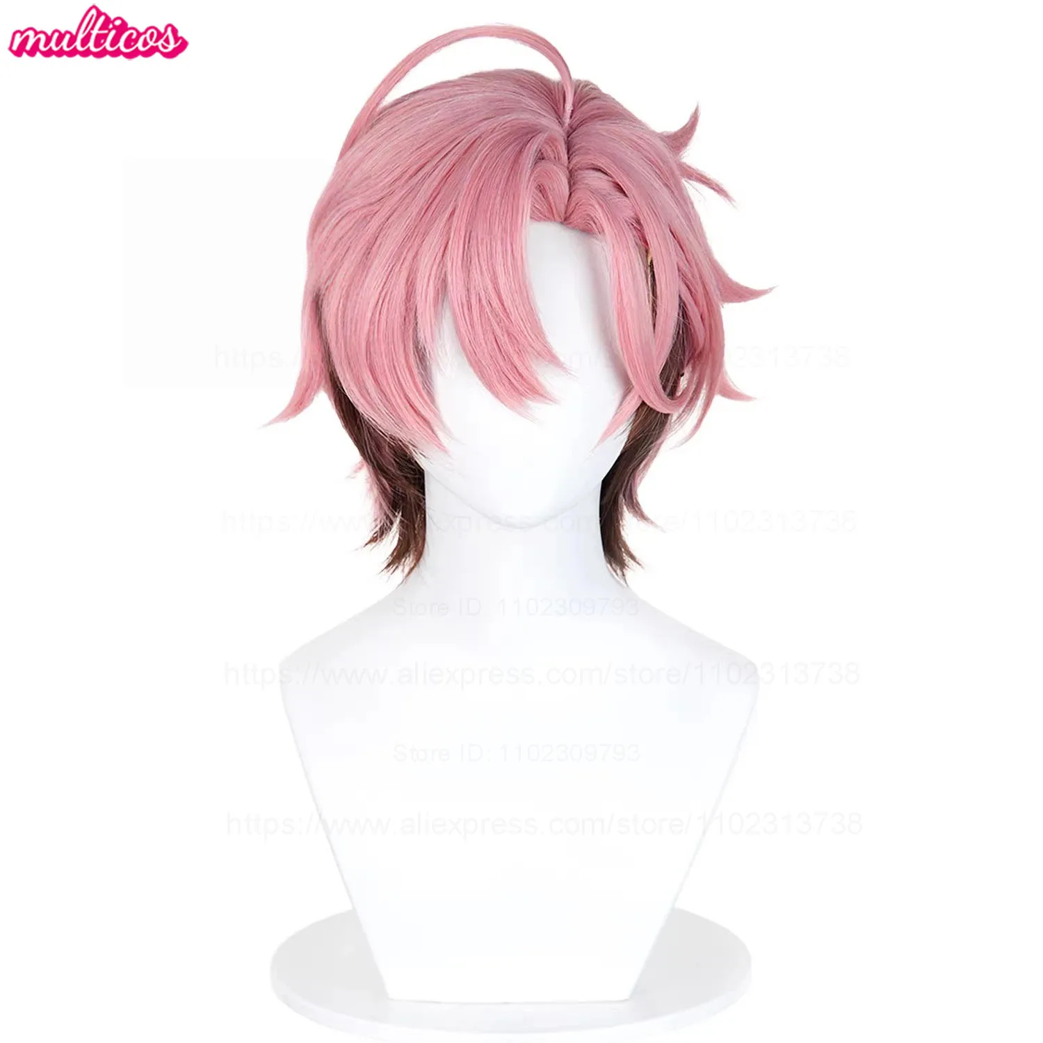 New Kuon Mashu Cosplay Wig 30cm Pink Brown Scalp Heat Resistant Synthetic Hair Anime Wigs + Wig Cap
New Kuon Mashu Cosplay Wig 30cm Pink Brown Scalp Heat Resistant Synthetic Hair Anime Wigs + Wig Cap