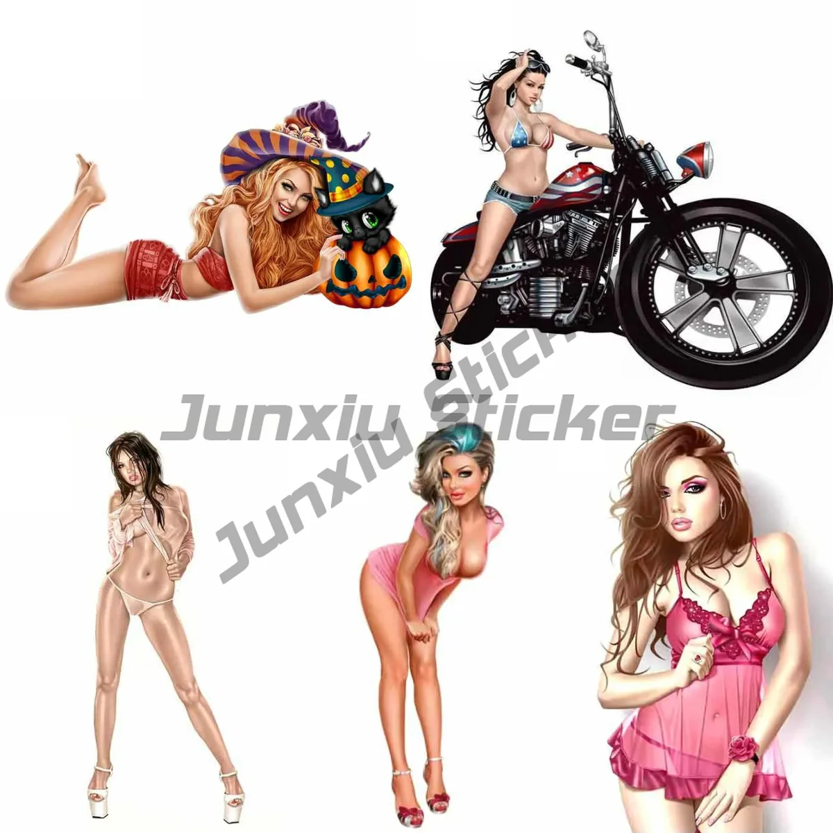 Sexy Pin-up Girl Car Stickers Window Car Motorcycle Exterior Decoration Decals KK
Sexy Pin-up Girl Car Stickers Window Car Motorcycle Exterior Decoration Decals KK