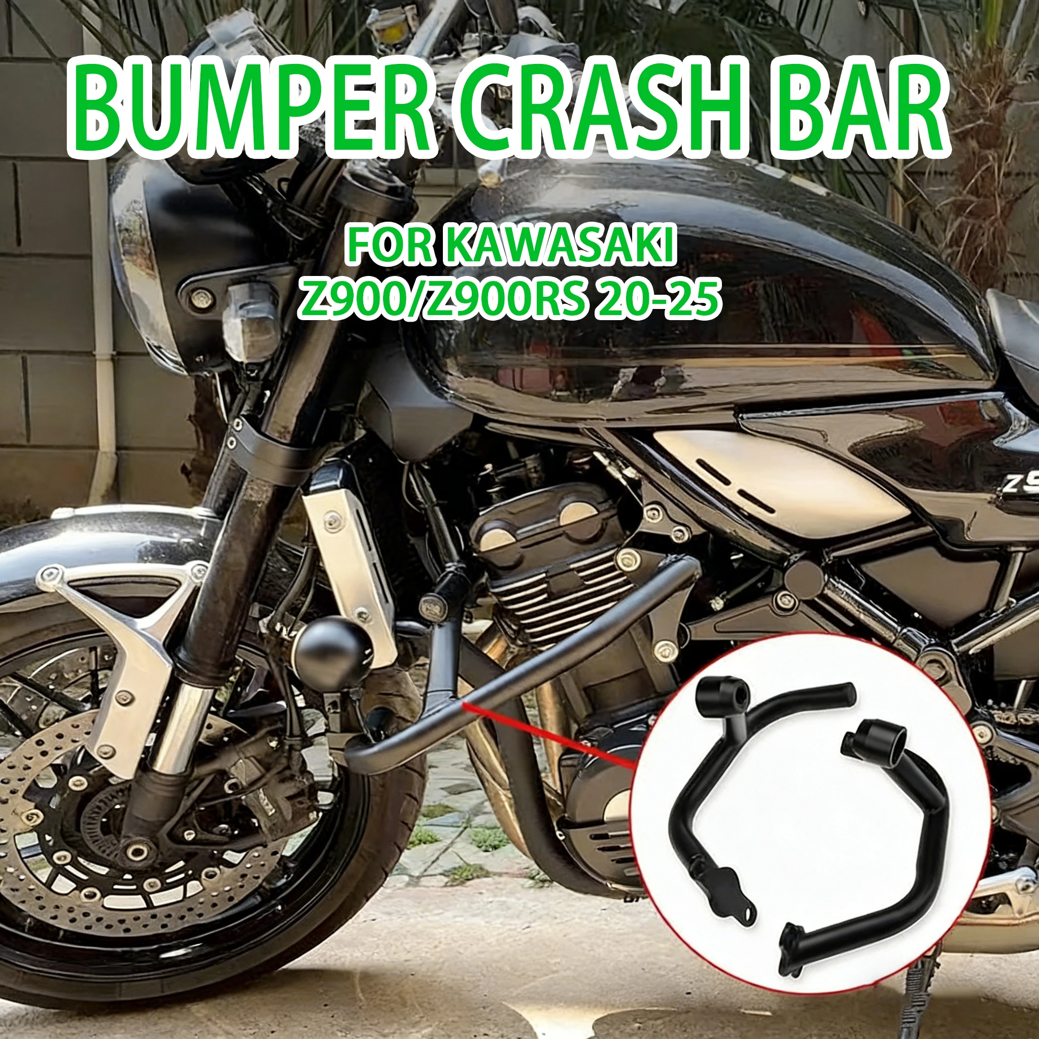 FOR KAWASAKI Z900 Z 900 2020-2025 Z900RS 2017-2022 Motorcycle Protector Bumper Crash Bar Body Protector Motorcycle Parts
FOR KAWASAKI Z900 Z 900 2020-2025 Z900RS 2017-2022 Motorcycle Protector Bumper Crash Bar Body Protector Motorcycle Parts