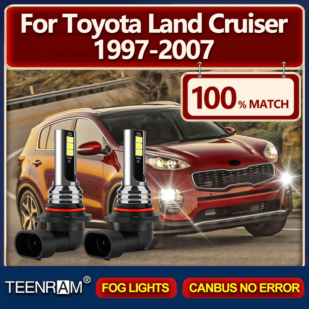 9006 HB4 Super Bright LED Car Lights 6000K 12V High Power Fog Lamps Bulbs For Toyota Land Cruiser 1997-2003 2004 2005 2006 2007
9006 HB4 Super Bright LED Car Lights 6000K 12V High Power Fog Lamps Bulbs For Toyota Land Cruiser 1997-2003 2004 2005 2006 2007