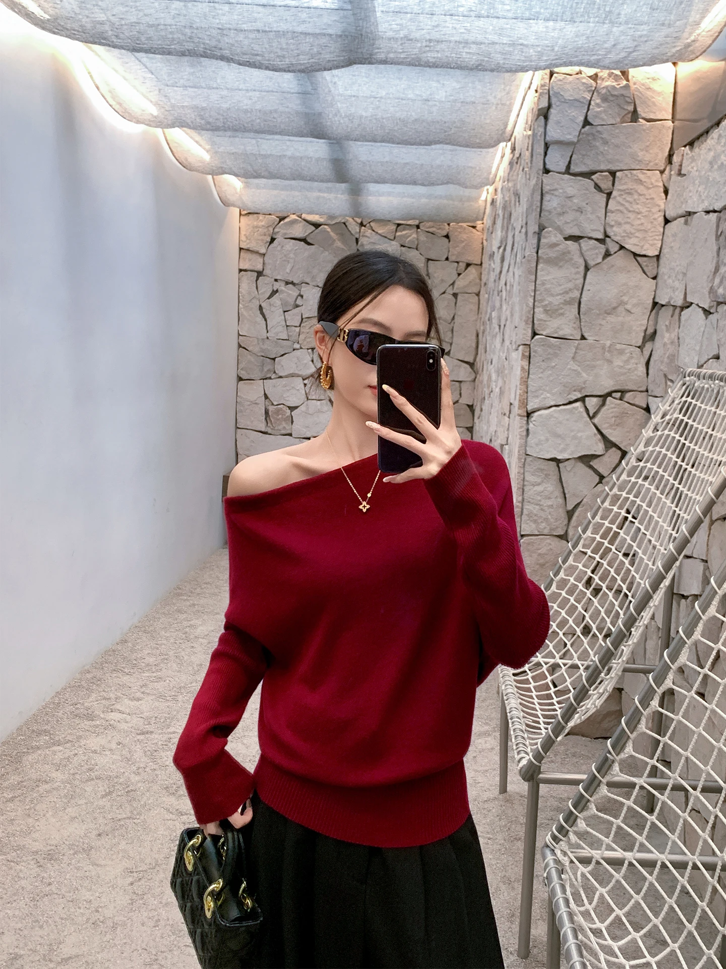 Вязаный свитер Binguo женский, с открытым плечом, на одно плечо, трикотажный, красный, повседневный, свободного кроя, длинный рукав, полиэстер
Вязаный свитер Binguo женский, с открытым плечом, на одно плечо, трикотажный, красный, повседневный, свободного кроя, длинный рукав, полиэстер