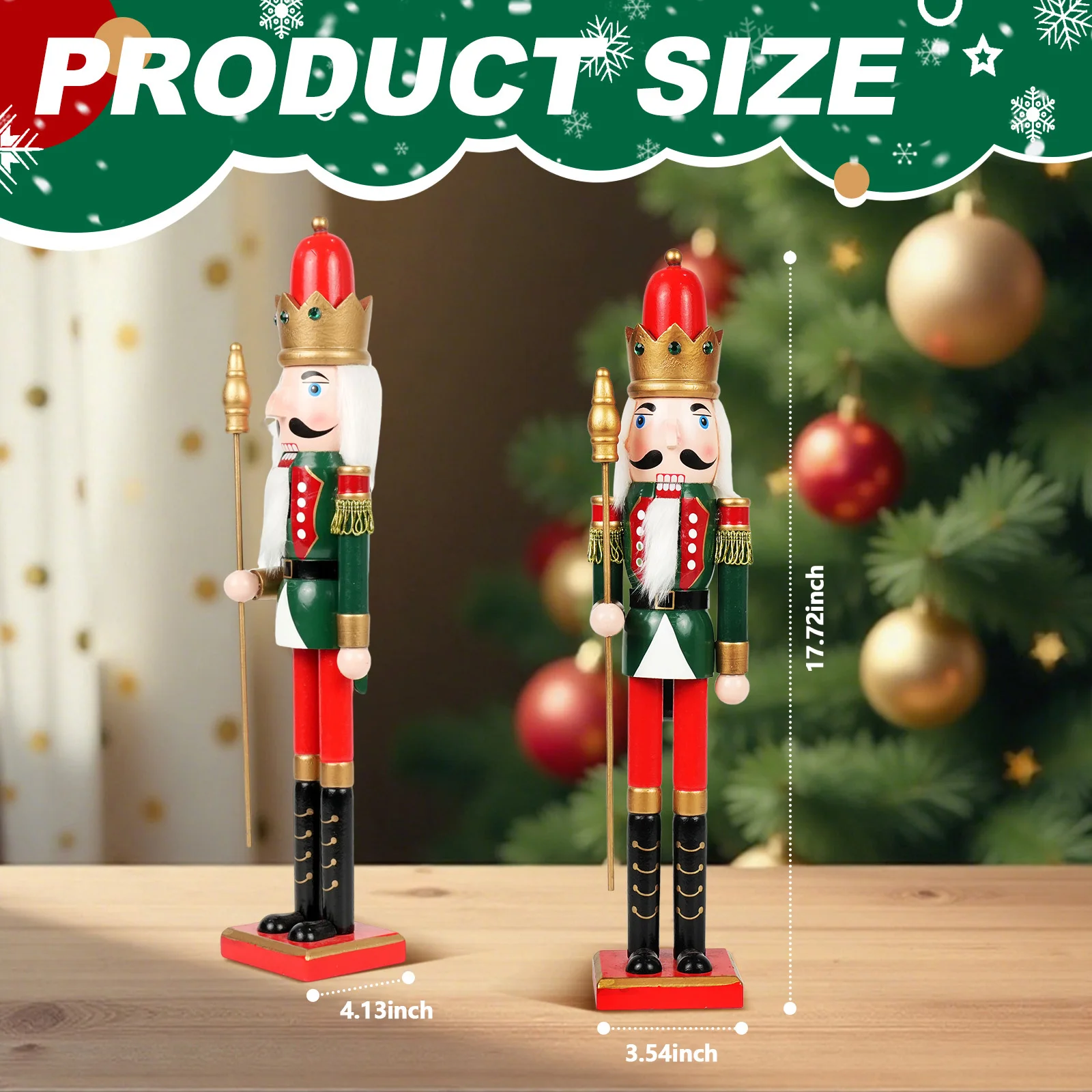 Wooden Nutcracker Christmas Decorations Handcrafted Holiday Collectible Figures for Home & Table Decor Festive Nutcracker Sold
Wooden Nutcracker Christmas Decorations Handcrafted Holiday Collectible Figures for Home & Table Decor Festive Nutcracker Sold