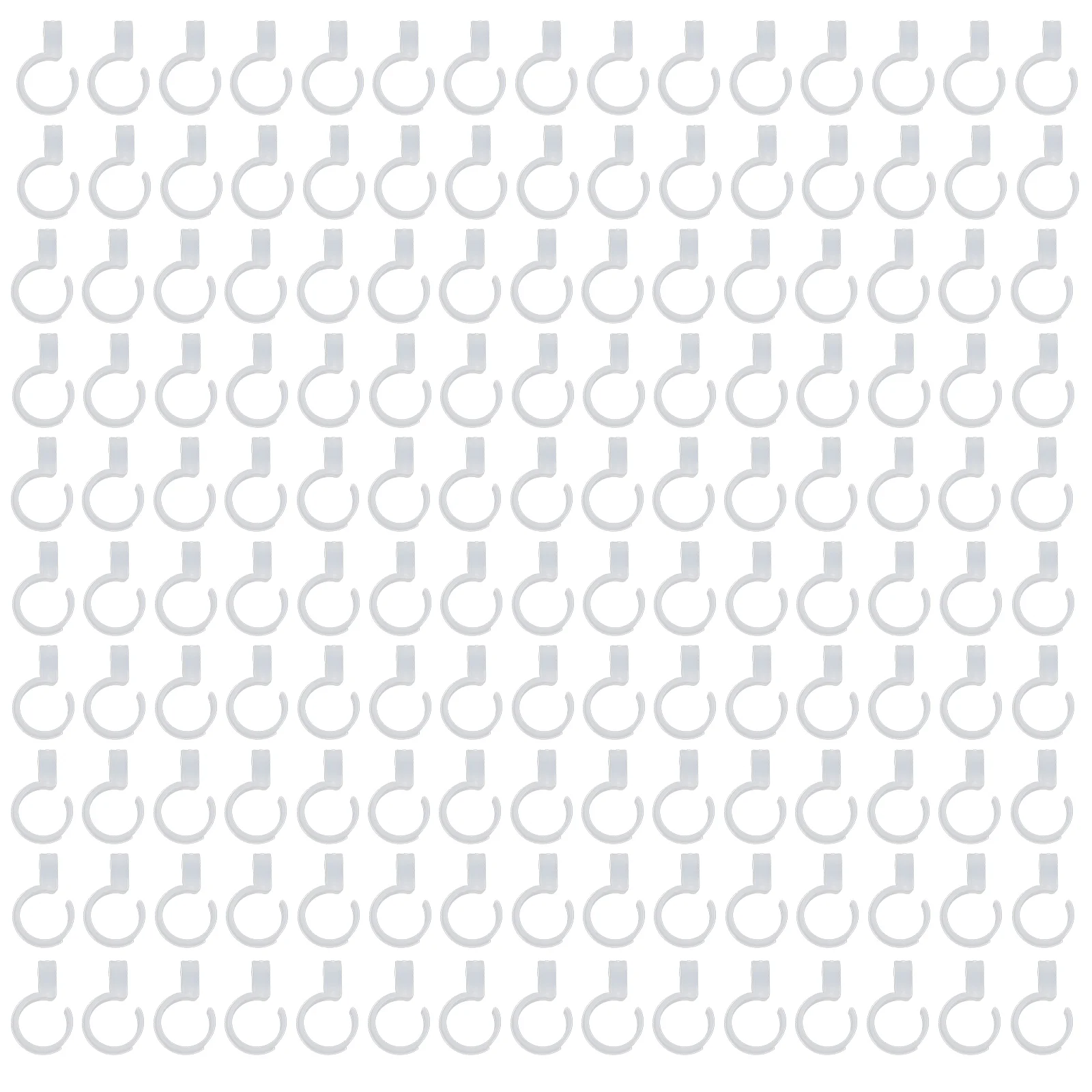 100 Pcs Windproof Buckle Clothes Hangers Fixing Tools Hook up White Plastic Round Hooks
100 Pcs Windproof Buckle Clothes Hangers Fixing Tools Hook up White Plastic Round Hooks