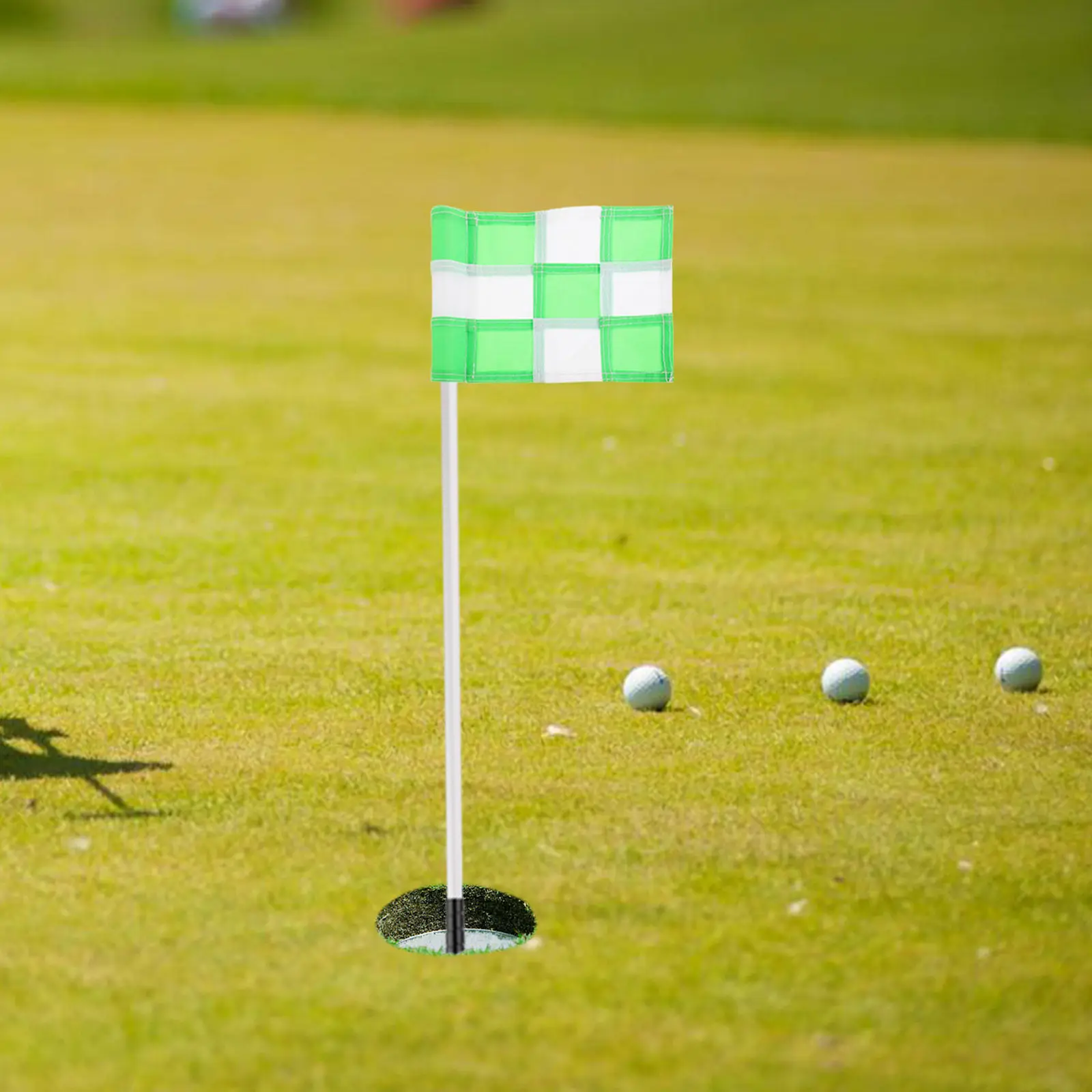 Checkered Golf Flags for Putting Practice Backyard Lawn Garden Mini Golf Training Chipping Skills Enhancement Outdoor Indoor Use
Checkered Golf Flags for Putting Practice Backyard Lawn Garden Mini Golf Training Chipping Skills Enhancement Outdoor Indoor Use