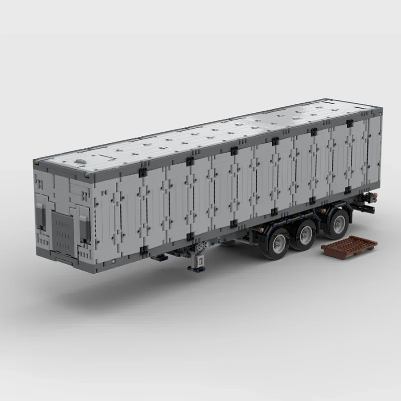 Truck Model Moc Building Bricks Trailer with Sliding Curtains Technology Modular Blocks Gifts Christmas Toys DIY Sets Assembly
Truck Model Moc Building Bricks Trailer with Sliding Curtains Technology Modular Blocks Gifts Christmas Toys DIY Sets Assembly