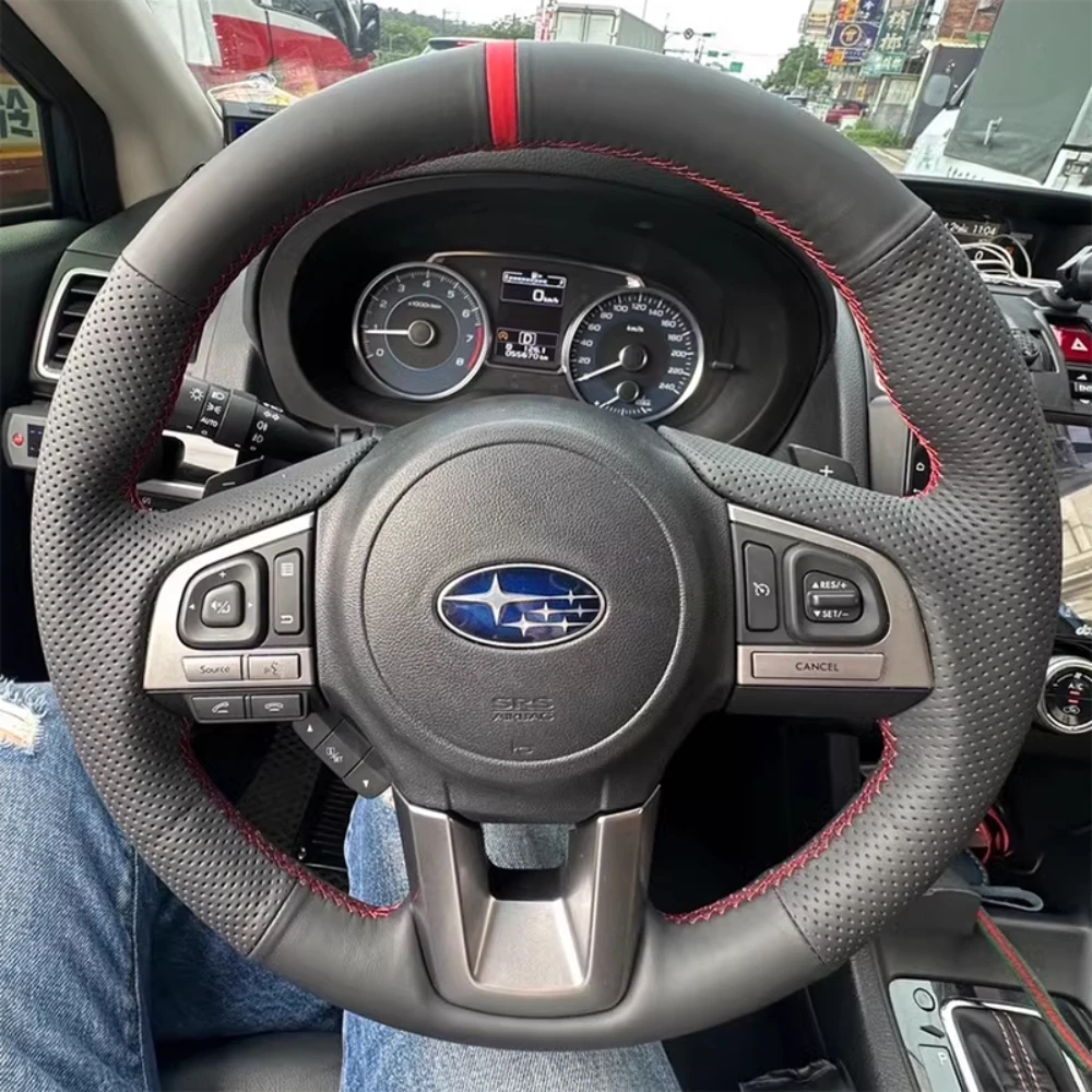Сшитый вручную нескользящий чехол на руль из натуральной кожи для Subaru Legacy Outback XV Forester 2015 2016, автозапчасти
Сшитый вручную нескользящий чехол на руль из натуральной кожи для Subaru Legacy Outback XV Forester 2015 2016, автозапчасти