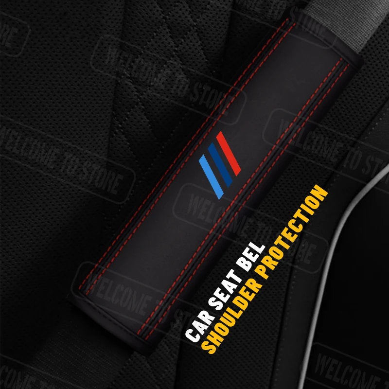 2Pcs For Tri Color Sport Emblem Logo E39 E46 E60 E90 M4 M3 X3 X5 Leather Car Safety Belt Shoulder Cover Pads Interior Decoration
2Pcs For Tri Color Sport Emblem Logo E39 E46 E60 E90 M4 M3 X3 X5 Leather Car Safety Belt Shoulder Cover Pads Interior Decoration