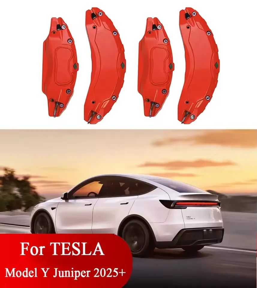 Brake Caliper Covers for Tesla Model Y Juniper 2025 Accessories Set of 4
Brake Caliper Covers for Tesla Model Y Juniper 2025 Accessories Set of 4