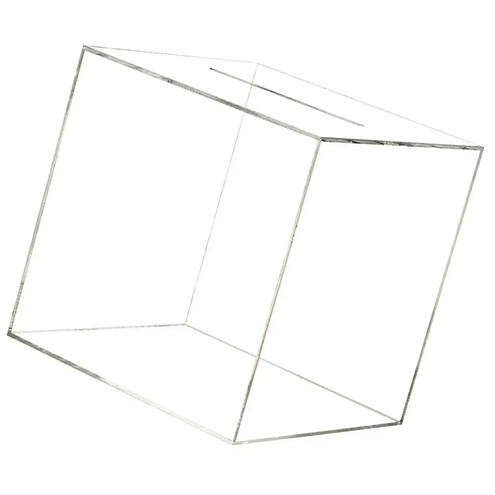 Transparent Piggy Bank 15x15x15cm Material Savings Box Coin Jar Storage Desktop Home Accessories Acrylic Container Kids
Transparent Piggy Bank 15x15x15cm Material Savings Box Coin Jar Storage Desktop Home Accessories Acrylic Container Kids