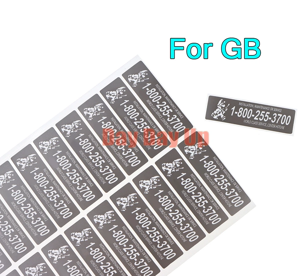 500PCS Battery Cover Sticker New Lables Stickers Replacement for Game Boy For GB Console
500PCS Battery Cover Sticker New Lables Stickers Replacement for Game Boy For GB Console