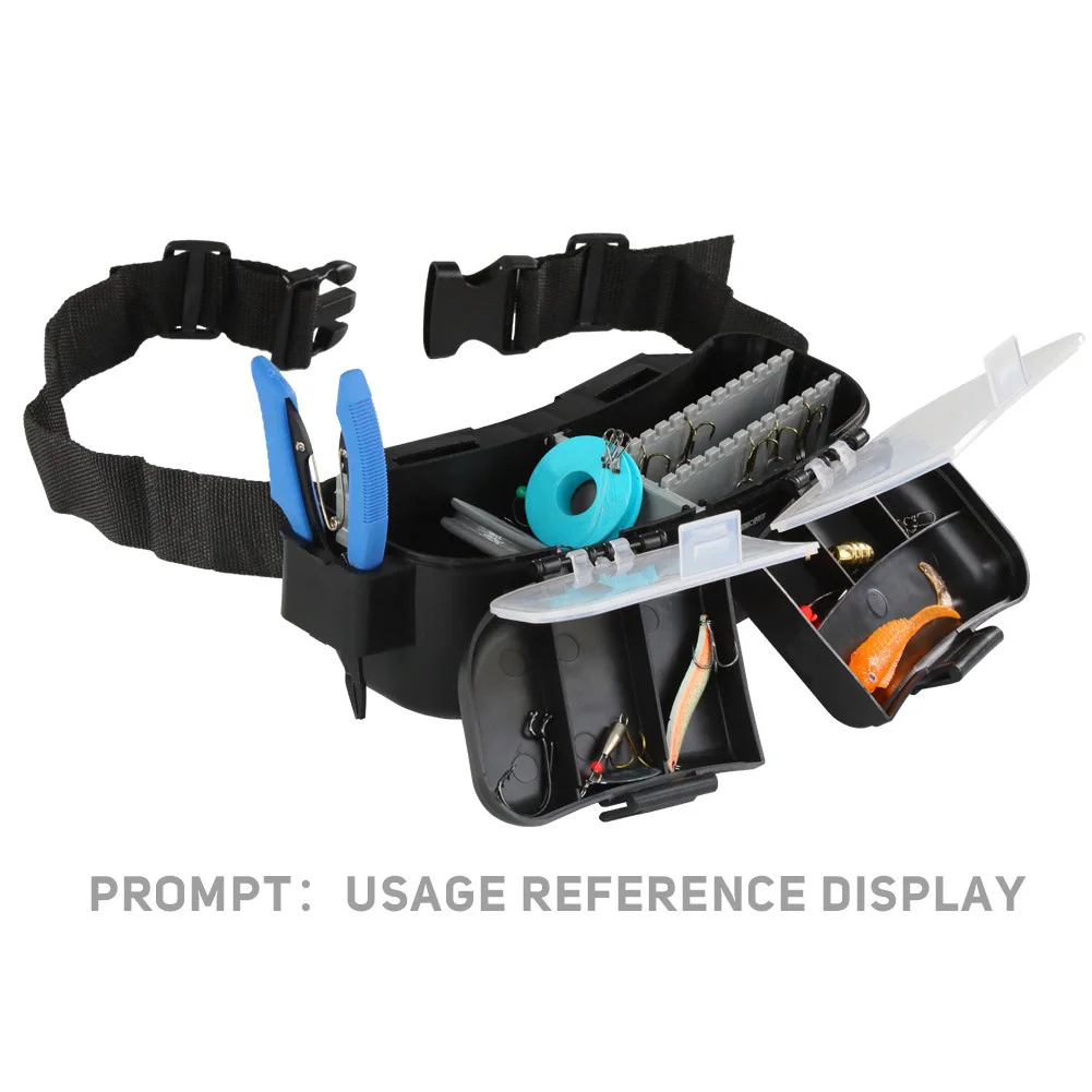 Fishing Tackle Box with Adjustable Belt Fishing Lures Box Waist Pack Fishing Tackle Organizer Box Fishing Accessory Organizer
Fishing Tackle Box with Adjustable Belt Fishing Lures Box Waist Pack Fishing Tackle Organizer Box Fishing Accessory Organizer