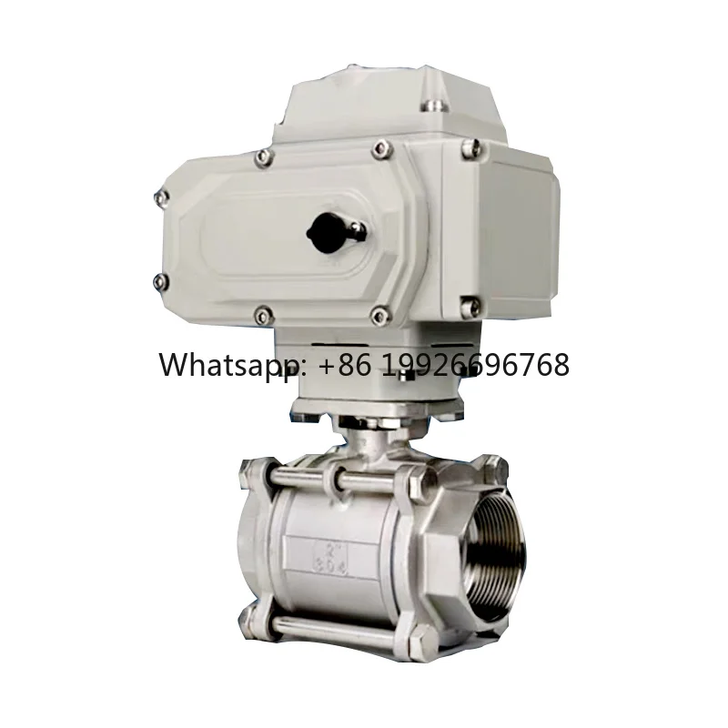 TKFM PN16 Electric NPT Threaded Connection Stainless Steel Ball Valve 3 Pcs Set Water Media Dn8-dn100 PTFE Seat OEM
TKFM PN16 Electric NPT Threaded Connection Stainless Steel Ball Valve 3 Pcs Set Water Media Dn8-dn100 PTFE Seat OEM