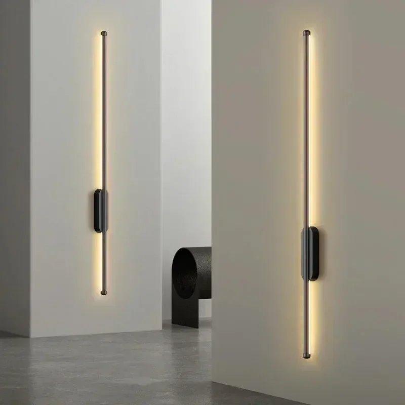 Modern LED Wall Lamp Fixture Indoor Wall Light for Living Room Bedroom Sofa TV Background Decor Simple Long Strip Wall Lamp
Modern LED Wall Lamp Fixture Indoor Wall Light for Living Room Bedroom Sofa TV Background Decor Simple Long Strip Wall Lamp