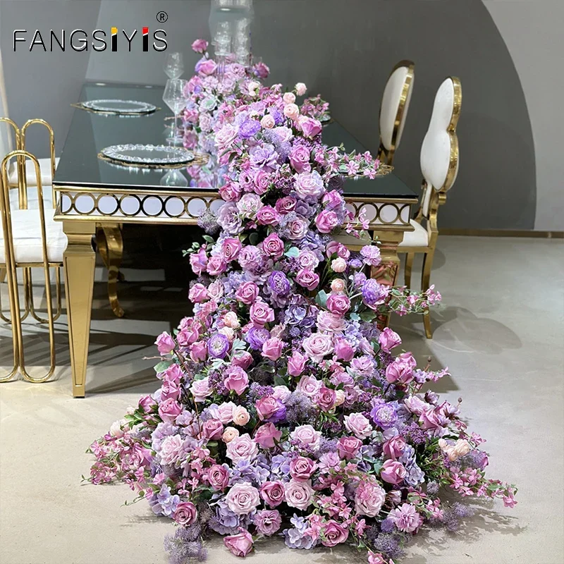 Purple Pink Wedding Backdrop Arch Decor Floral Arrangement Rose Hydrangea Flower Row Runner Party Event Table Centerpieces Ball
Purple Pink Wedding Backdrop Arch Decor Floral Arrangement Rose Hydrangea Flower Row Runner Party Event Table Centerpieces Ball