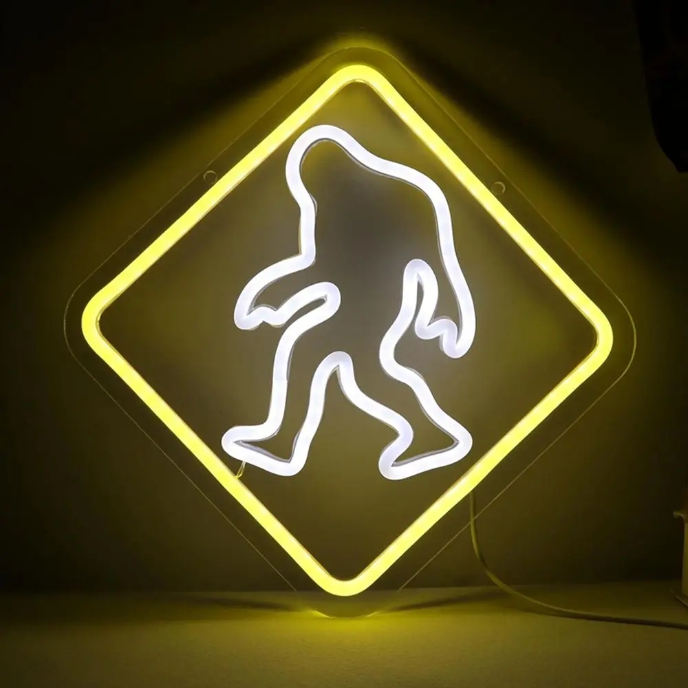 Sasquatch неоновая световая вывеска для спальни, прихожей, гаража, домашнего декора стен, знаки Bigfoot, подарки на день рождения для друзей, детей, мужчин, пещера
Sasquatch неоновая световая вывеска для спальни, прихожей, гаража, домашнего декора стен, знаки Bigfoot, подарки на день рождения для друзей, детей, мужчин, пещера