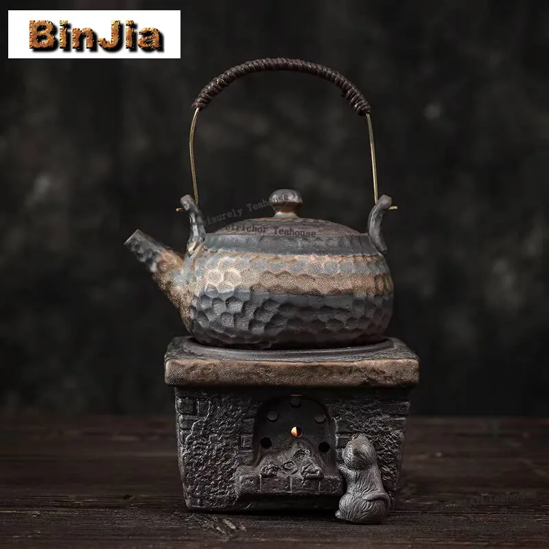 Coarse Pottery Candle Warm Tea Stove Tea Brewer Kettle Japanese Household Ceramic Dry Burning Table Base Stoneware Tea Ceremony
Coarse Pottery Candle Warm Tea Stove Tea Brewer Kettle Japanese Household Ceramic Dry Burning Table Base Stoneware Tea Ceremony