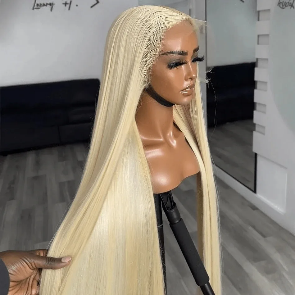 Blonde Bone Straight Human Hair 13x4 Lace Front Wig 613 Blonde Bone Straight 250% Density for Black Women Daily Party Use
Blonde Bone Straight Human Hair 13x4 Lace Front Wig 613 Blonde Bone Straight 250% Density for Black Women Daily Party Use