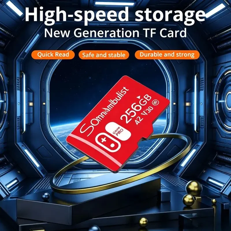SomnAmbulist High Speed A2 V30 U3 Memory Card 32GB64GB256GB Mini SD For 4K HD Camera TV Game Gopro UAV Equipment
SomnAmbulist High Speed A2 V30 U3 Memory Card 32GB64GB256GB Mini SD For 4K HD Camera TV Game Gopro UAV Equipment