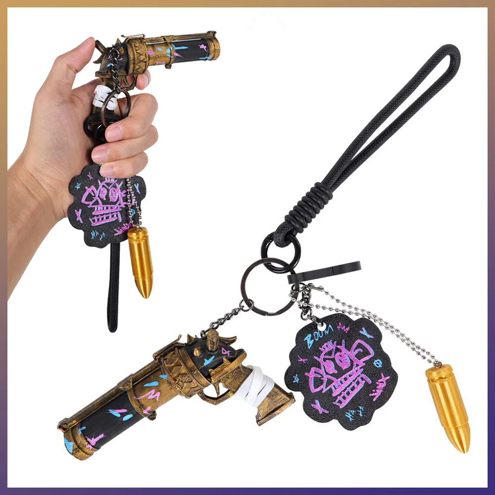2024 Game LoL TV 2 Costume Disguise Accessories Arcane Jinx Pow Pow Weapon Keychain Adult Women Roleplay Fantasia Party Props
2024 Game LoL TV 2 Costume Disguise Accessories Arcane Jinx Pow Pow Weapon Keychain Adult Women Roleplay Fantasia Party Props