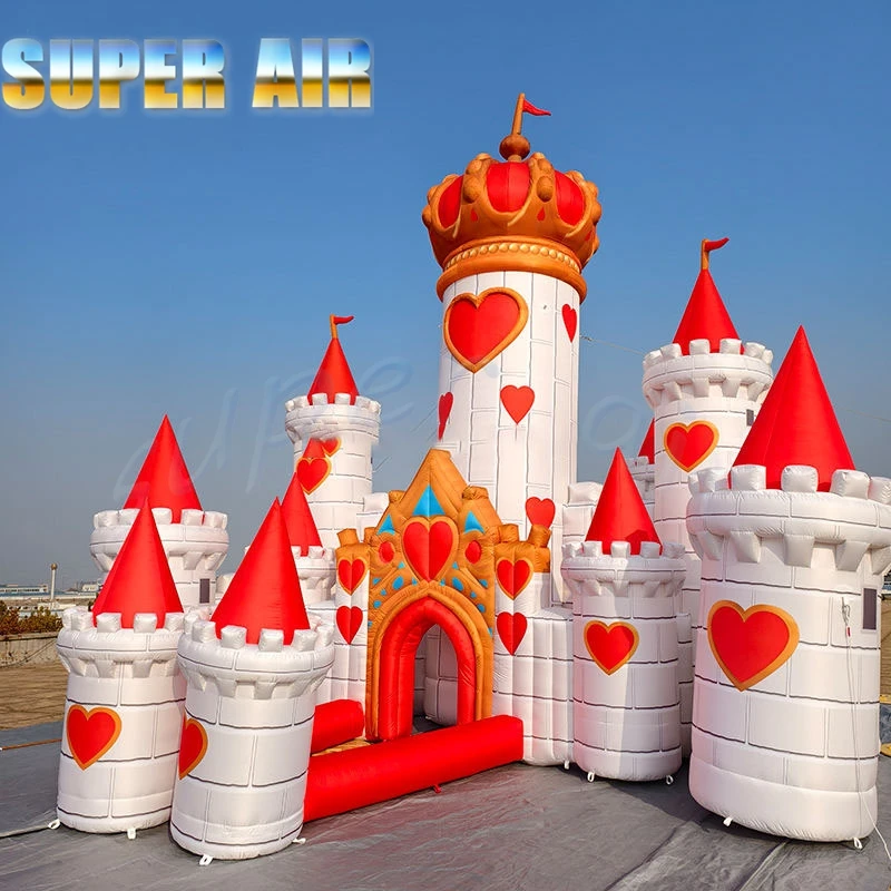 Princess Castle Inflatable Archway, Large Colorful Blow Up Entrance for Birthday, Carnival & Festival Use
Princess Castle Inflatable Archway, Large Colorful Blow Up Entrance for Birthday, Carnival & Festival Use