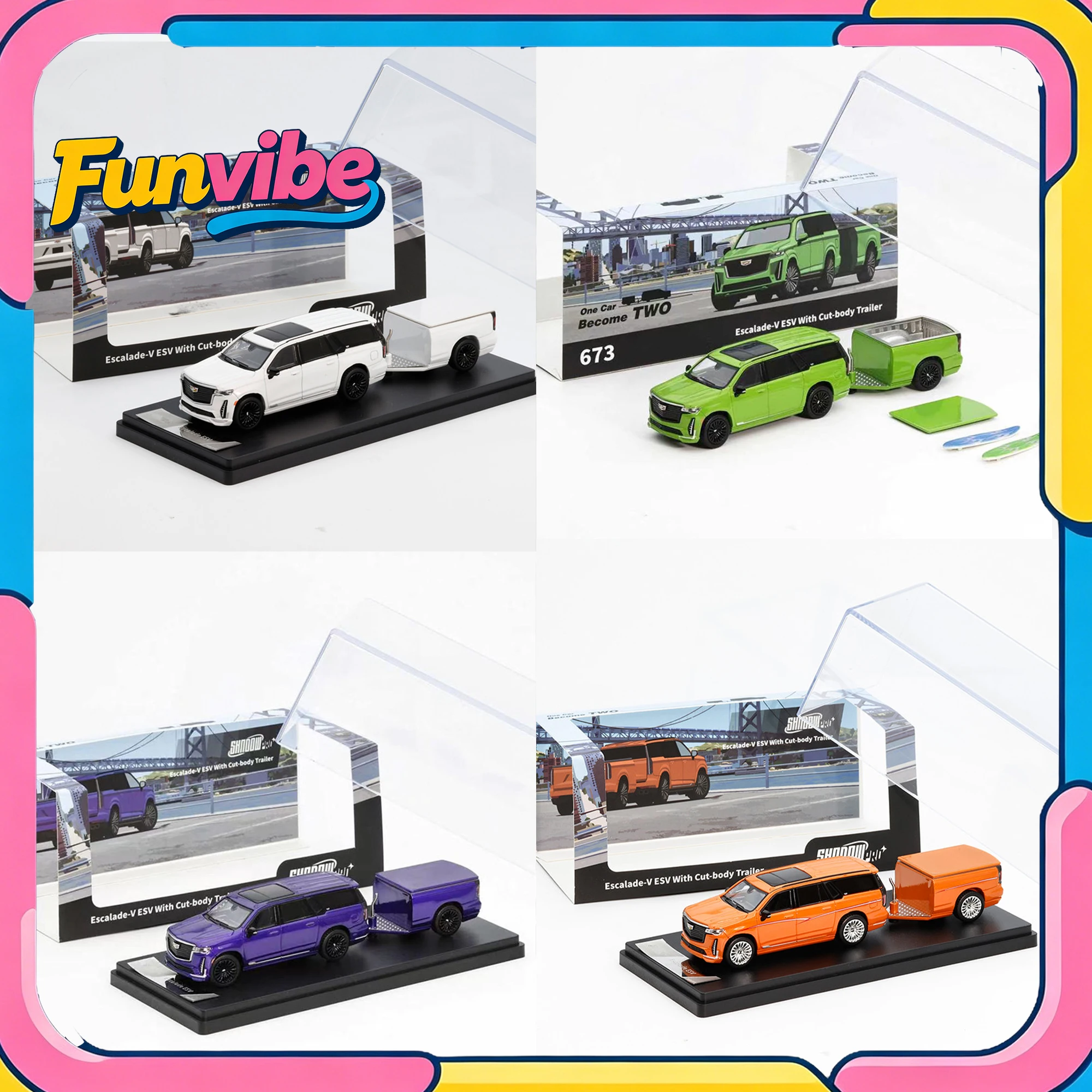Shadow 1/64 Cadillac Escalade ESV American Full-Size SUV Diecast Car Model Simulation Collection Cars Model for Boy Toys Giftr
Shadow 1/64 Cadillac Escalade ESV American Full-Size SUV Diecast Car Model Simulation Collection Cars Model for Boy Toys Giftr