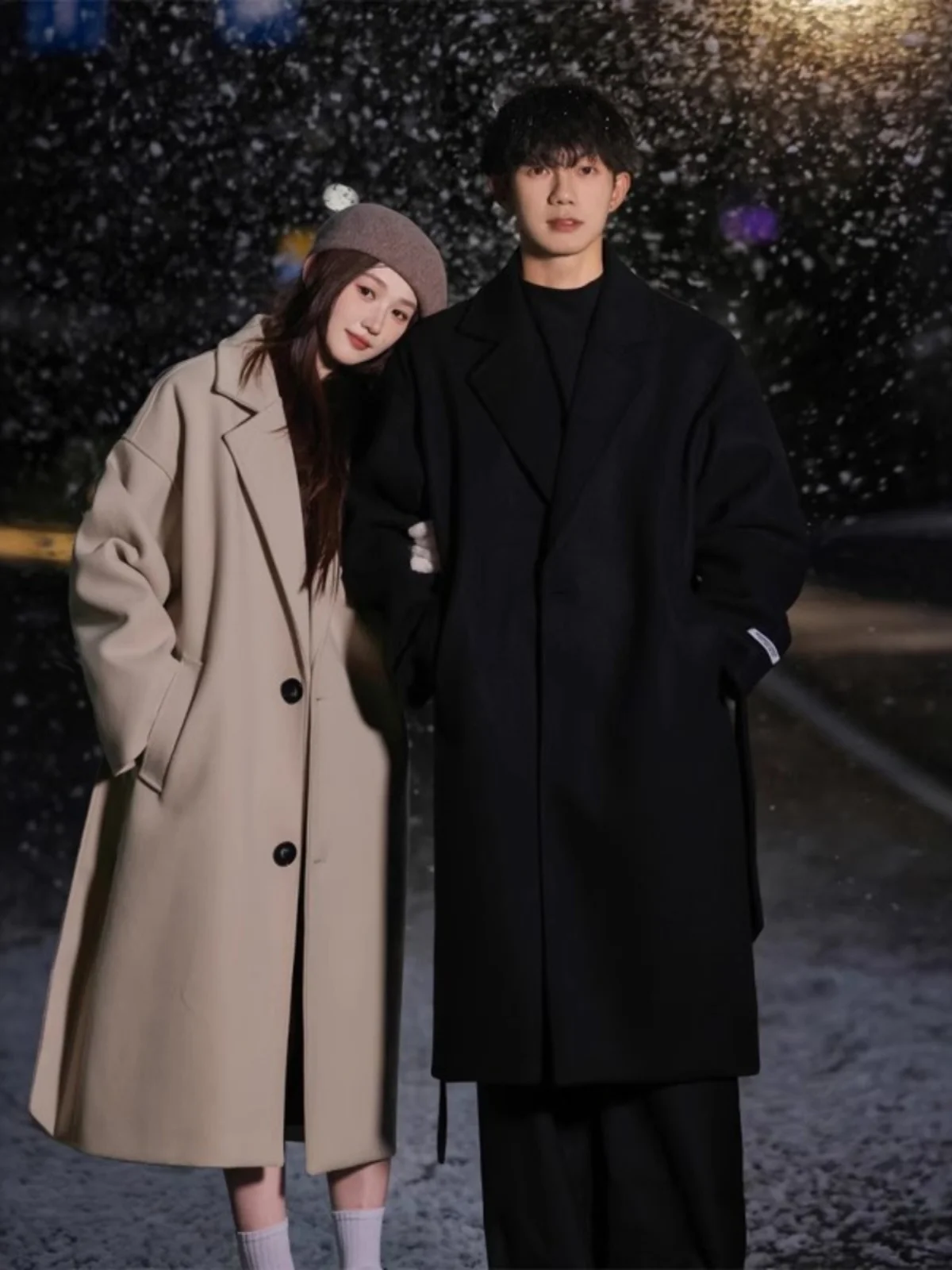 Men's Mid-Length Woolen Coat Over-Knee Ele Briti Sle Autumn Winter Faionable Outerwear Warmth Youthful Energy
Men's Mid-Length Woolen Coat Over-Knee Ele Briti Sle Autumn Winter Faionable Outerwear Warmth Youthful Energy