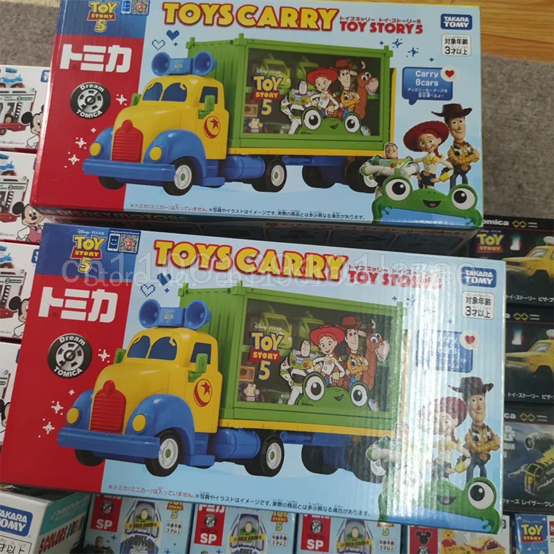 Takara Tomy Tomica Disney Pixar Toy Story 5 Transport Truck Display Storage Case Can Hold 8 Mini Cars Model 088097
Takara Tomy Tomica Disney Pixar Toy Story 5 Transport Truck Display Storage Case Can Hold 8 Mini Cars Model 088097