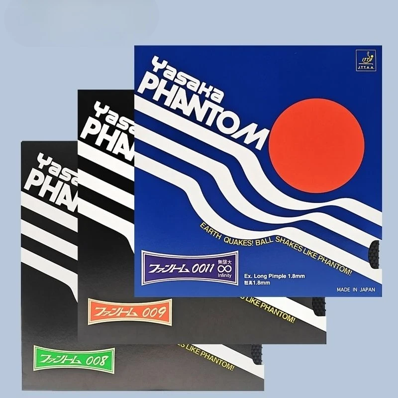 Yasaka Phantom 009 / 008 / 0011 Table Tennis Rubber, Long Pimple Sponge Rubber 
Yasaka Phantom 009 / 008 / 0011 Table Tennis Rubber, Long Pimple Sponge Rubber
