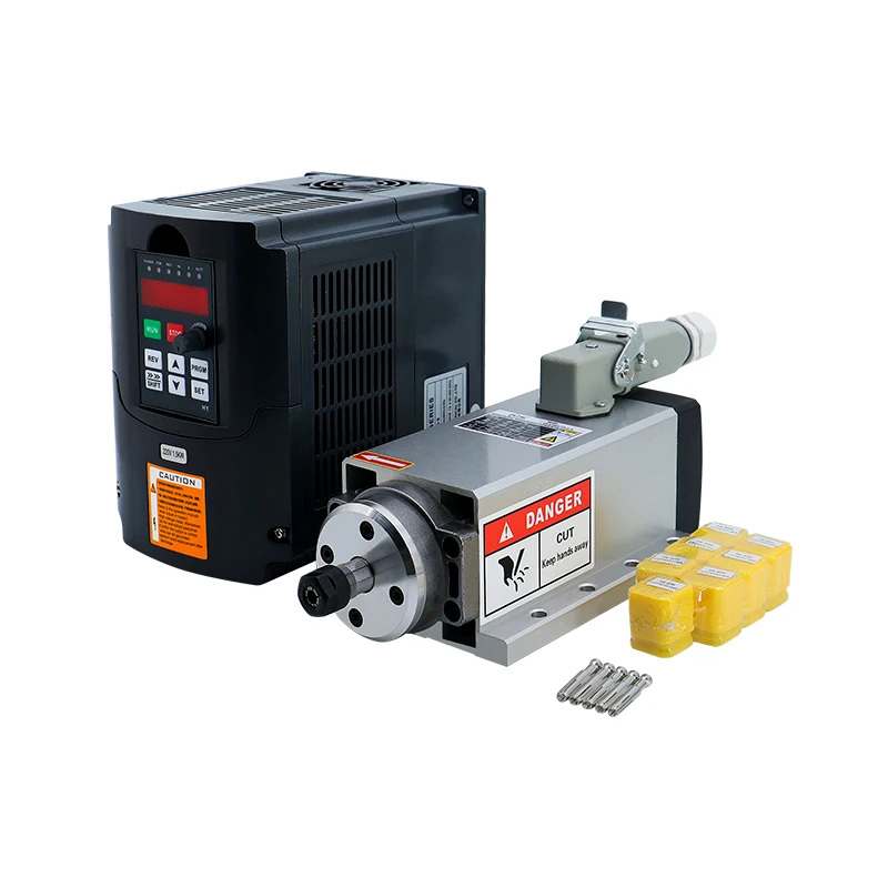 Russian warehouse only goods in stock CNC 1.5kw 220V Air-Cooled Spindle CNC Kit Spindle Motor + 1.5KW VFD Inverter + ER11
Russian warehouse only goods in stock CNC 1.5kw 220V Air-Cooled Spindle CNC Kit Spindle Motor + 1.5KW VFD Inverter + ER11