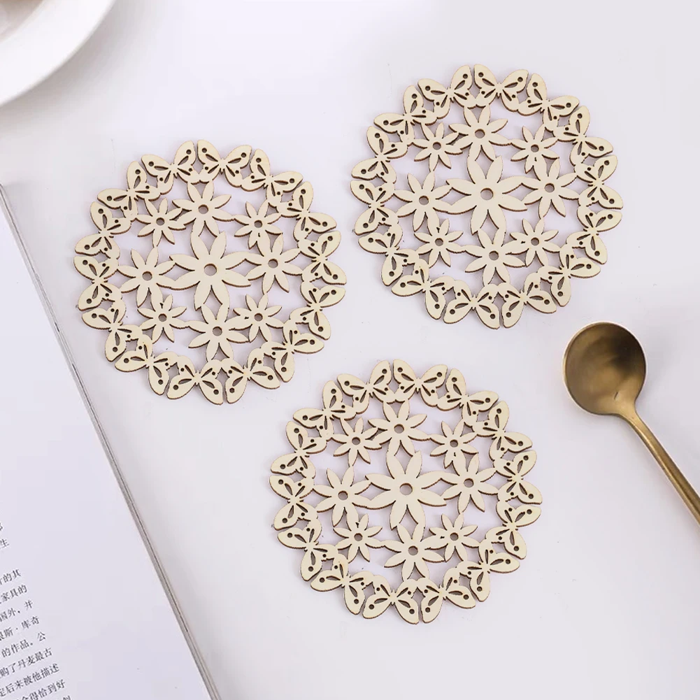 4pc Wooden Coasters Openwork Butterfly Flower Stand Mug Mat Teaware Tables Coaster Plates Hot Pad Wedding Party Kitchen Items
4pc Wooden Coasters Openwork Butterfly Flower Stand Mug Mat Teaware Tables Coaster Plates Hot Pad Wedding Party Kitchen Items