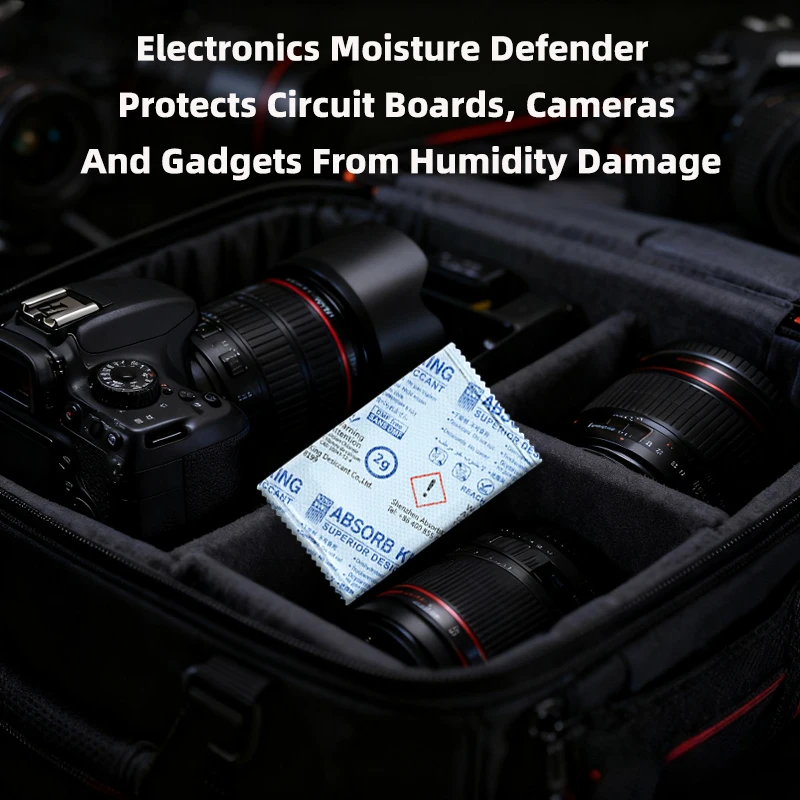 Calcium Chloride Desiccant Double-Layer Packaging For Moisture Protection Of Food Clothes Shoes Cameras Bags Electronic Products
Calcium Chloride Desiccant Double-Layer Packaging For Moisture Protection Of Food Clothes Shoes Cameras Bags Electronic Products