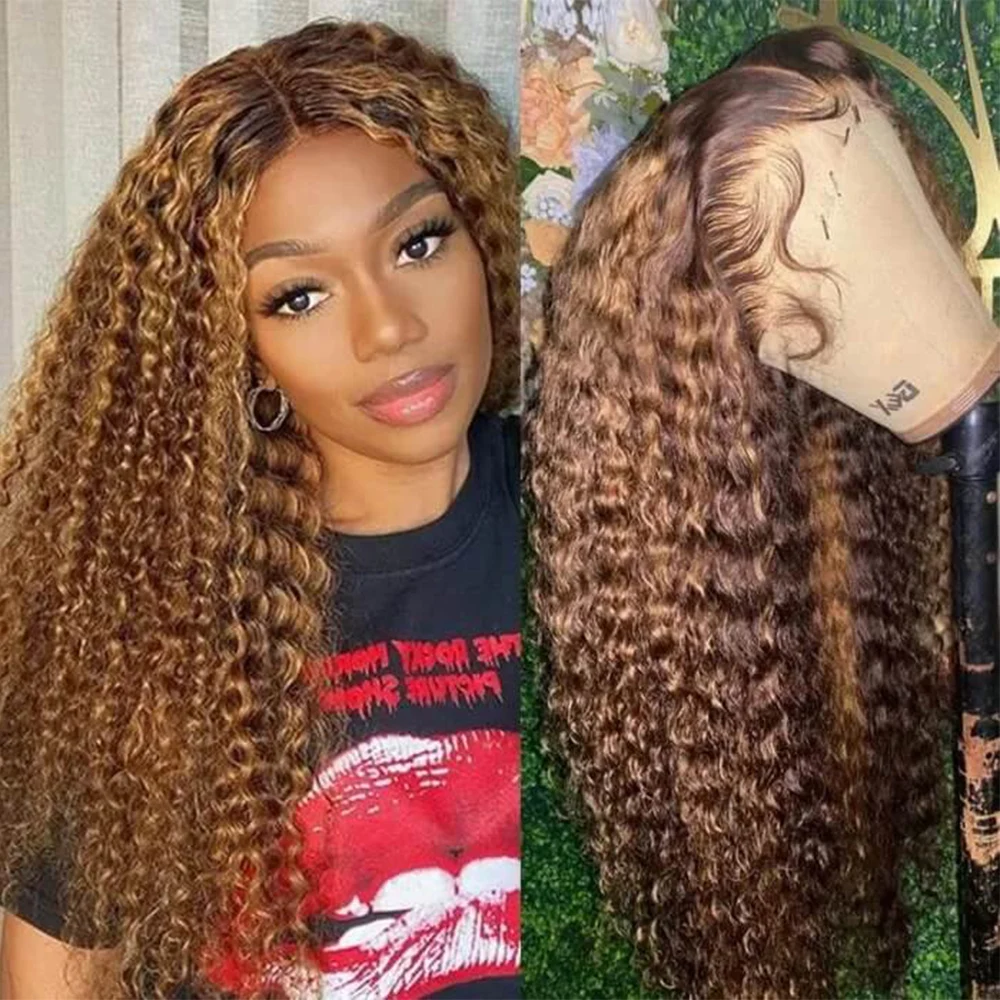 4/27 Highlight 13x4 Lace Front Curly Human Hair Wigs 13x6 HD Lace Frontal Blonde Water Wave Wigs Colored Ombre Human Hair Wig
4/27 Highlight 13x4 Lace Front Curly Human Hair Wigs 13x6 HD Lace Frontal Blonde Water Wave Wigs Colored Ombre Human Hair Wig