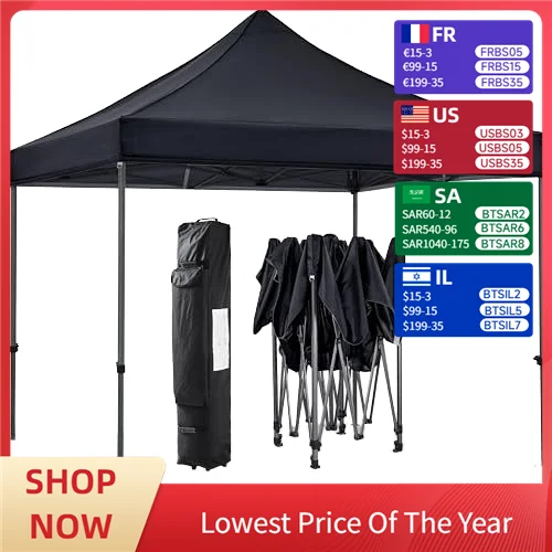 Petrol Station Camping Canopy Sun Shade 3x3 Cheap Garden Tent Pop up Tent Gazebo Folding 3x4.5 Trade Show Tent
Petrol Station Camping Canopy Sun Shade 3x3 Cheap Garden Tent Pop up Tent Gazebo Folding 3x4.5 Trade Show Tent