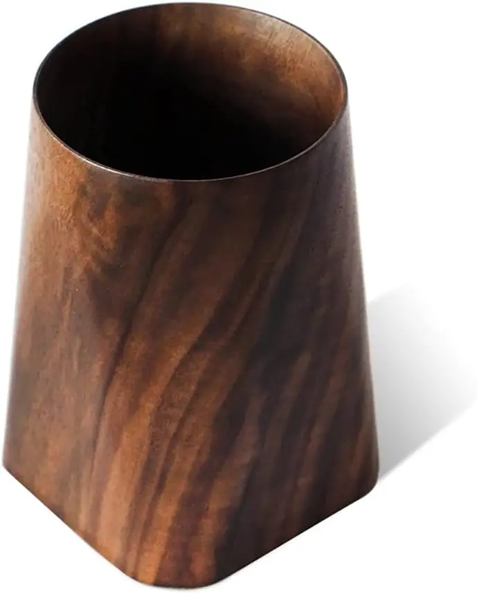 Whole Piece Black Walnut Wood Pen Holder Desk Organizer Caddy for Office Supplies, 75x75x120mm
Whole Piece Black Walnut Wood Pen Holder Desk Organizer Caddy for Office Supplies, 75x75x120mm
