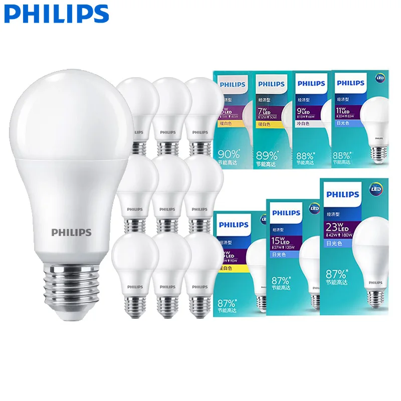 Philips Value LED Bulbs E27 5W 7W 9W 11W 13W 15W 19W 23W Essential 3000K 6500k White Light 220V-240V Original LED Indoor Lamps
Philips Value LED Bulbs E27 5W 7W 9W 11W 13W 15W 19W 23W Essential 3000K 6500k White Light 220V-240V Original LED Indoor Lamps