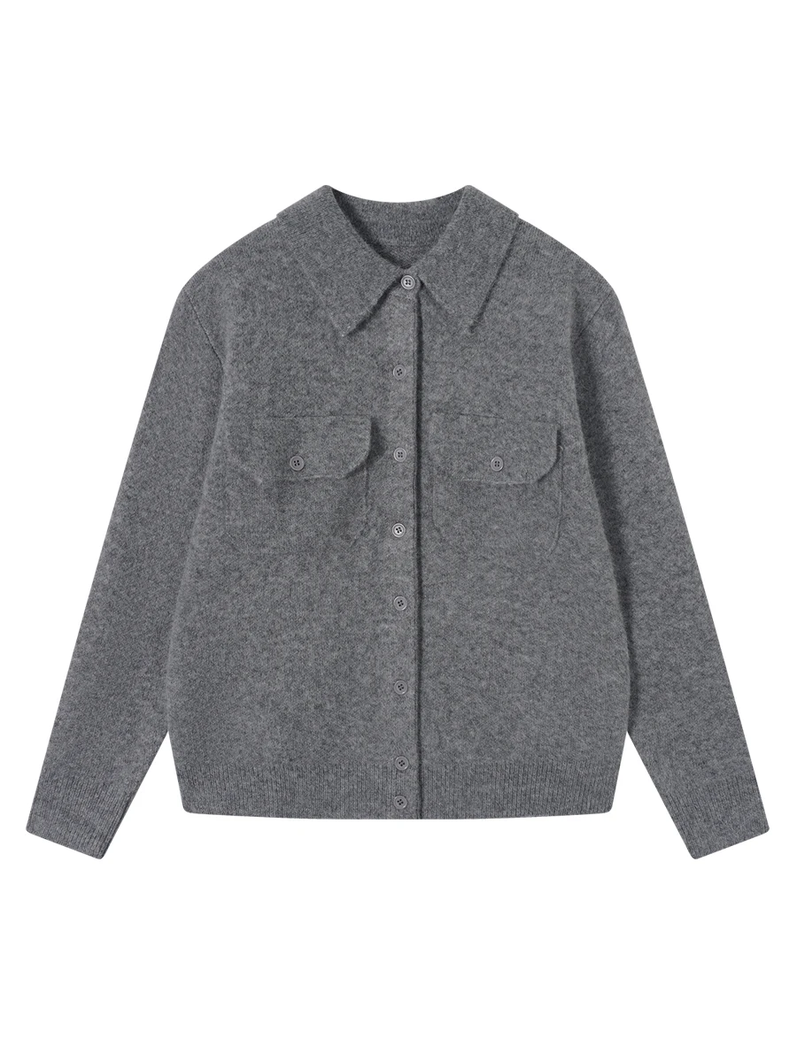 Женский вязаный кардиган IAMCPLUS 2025AW с воротником-стойкой, на пуговицах, с длинными рукавами, утепленный, зимний, модный, Cleanfit
Женский вязаный кардиган IAMCPLUS 2025AW с воротником-стойкой, на пуговицах, с длинными рукавами, утепленный, зимний, модный, Cleanfit