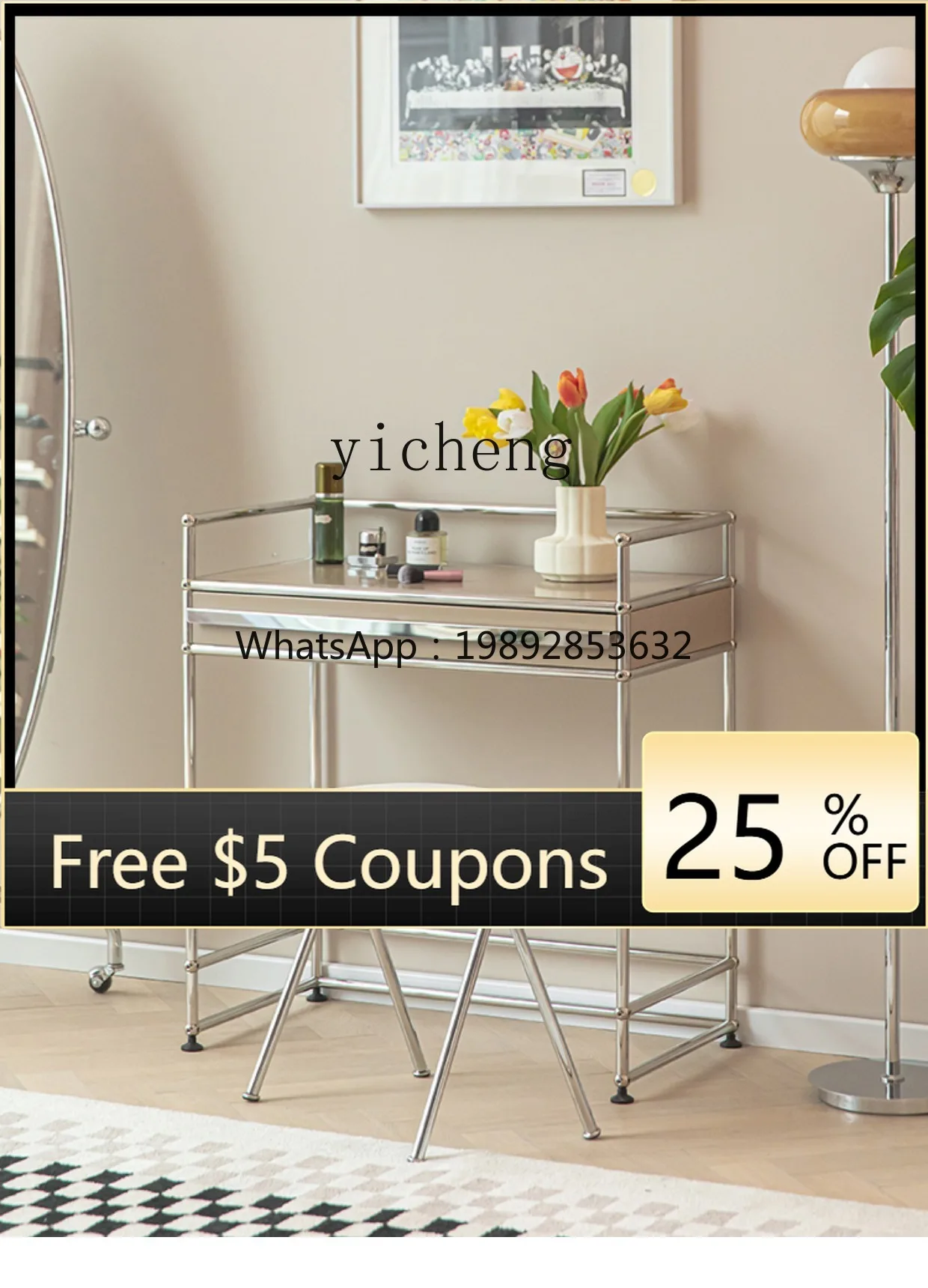 AA Modular Cabinet Home Desk Computer Desk Simple Stainless Steel Locker
AA Modular Cabinet Home Desk Computer Desk Simple Stainless Steel Locker